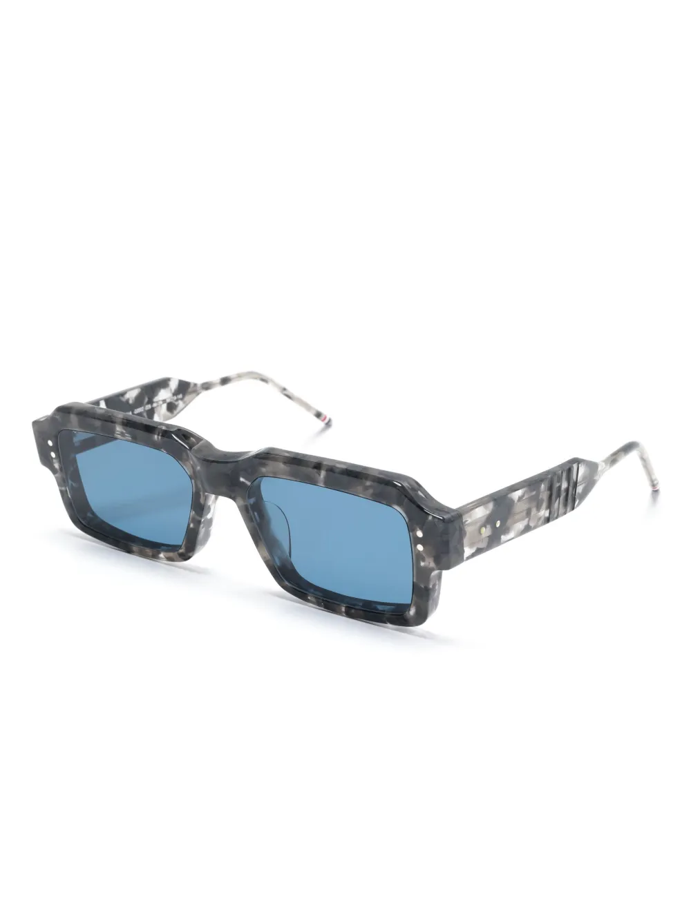 thombrowneeyewear Thom Browne Eyewear Zonnebril met vierkant montuur - Grijs