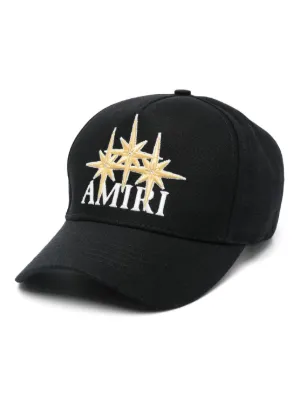 AMIRI ブラック キャップ AMIRI: ブラック MA デニム キャップ | SSENSE 日本