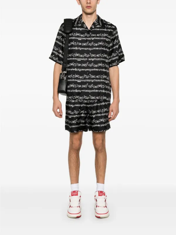 AMIRI Jazz Band Shirt | Black | FARFETCH AZ