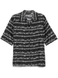 AMIRI Jazz Band shirt - Black