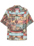 AMIRI Jazz Hideaway shirt - Blue