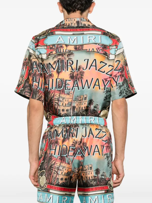 Tシャツ・カットソー Amiri Jazz Hideaway T-Shirt AMIRI Jazz Hideaway T-shirt | Orange | FARFETCH