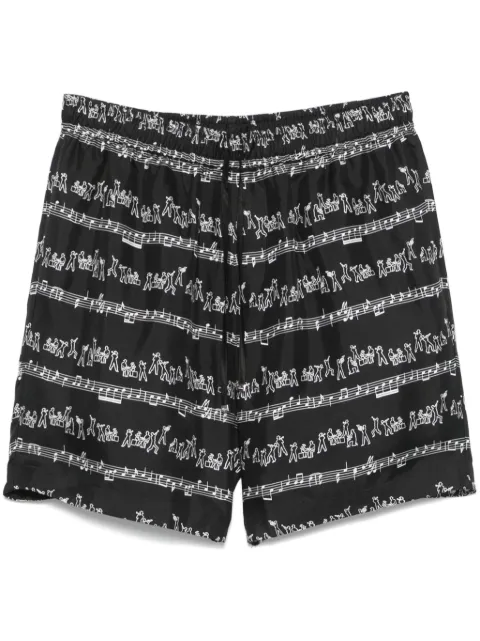 AMIRI Jazz Band shorts