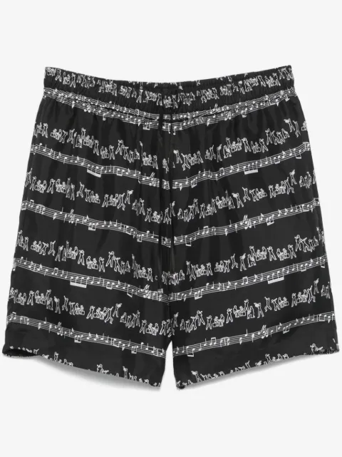 AMIRI Jazz Band shorts