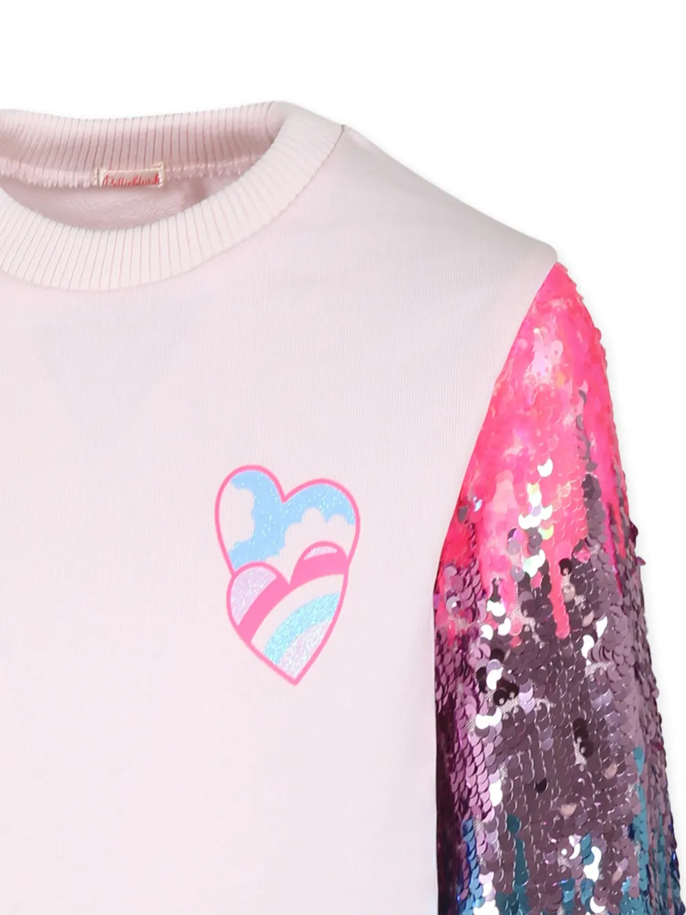 Billieblush Pink Dress For Girl With Sequins In Pink