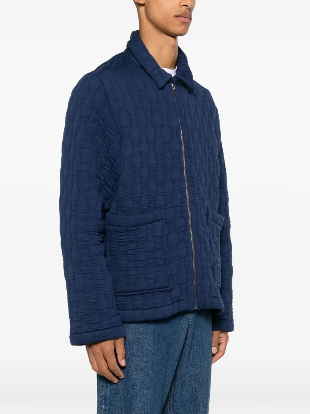 A.P.C. x Tame Impala Fish jack Blauw