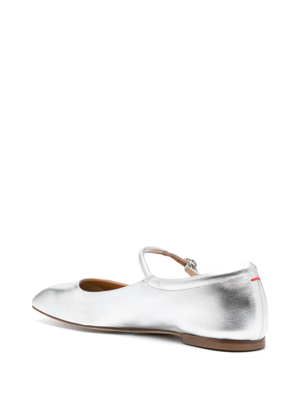 Aeyde Uma ballet flats Silver