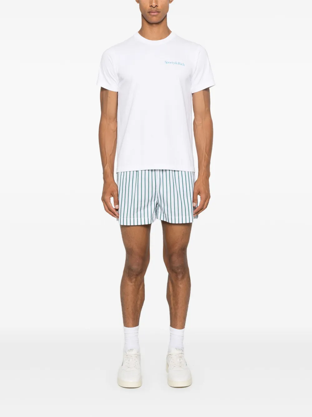 Sporty & Rich T-shirt met print - Wit