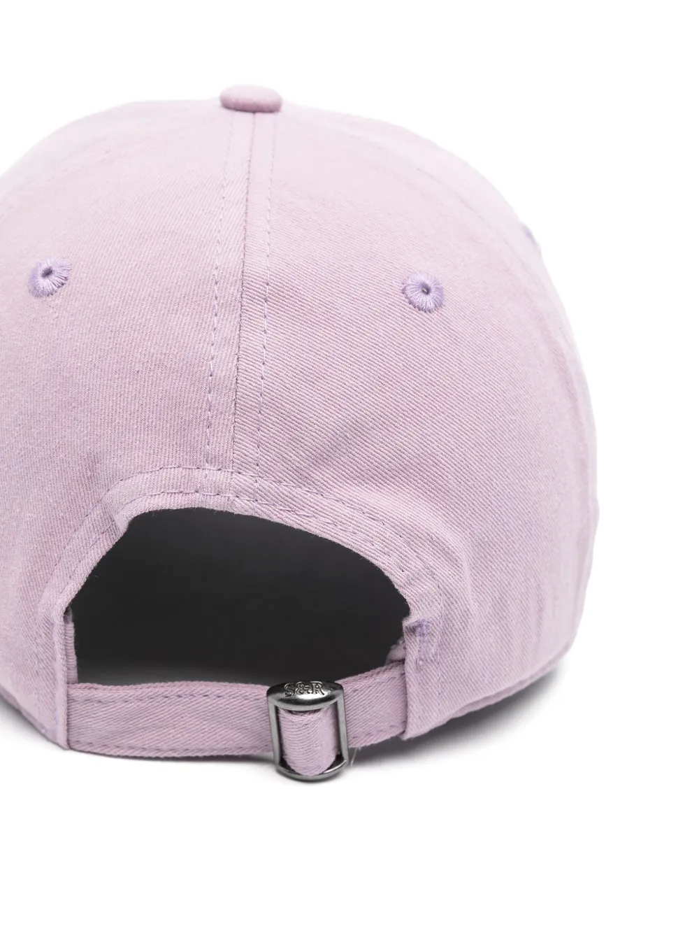 Sporty & Rich Serif Logo cap - Paars
