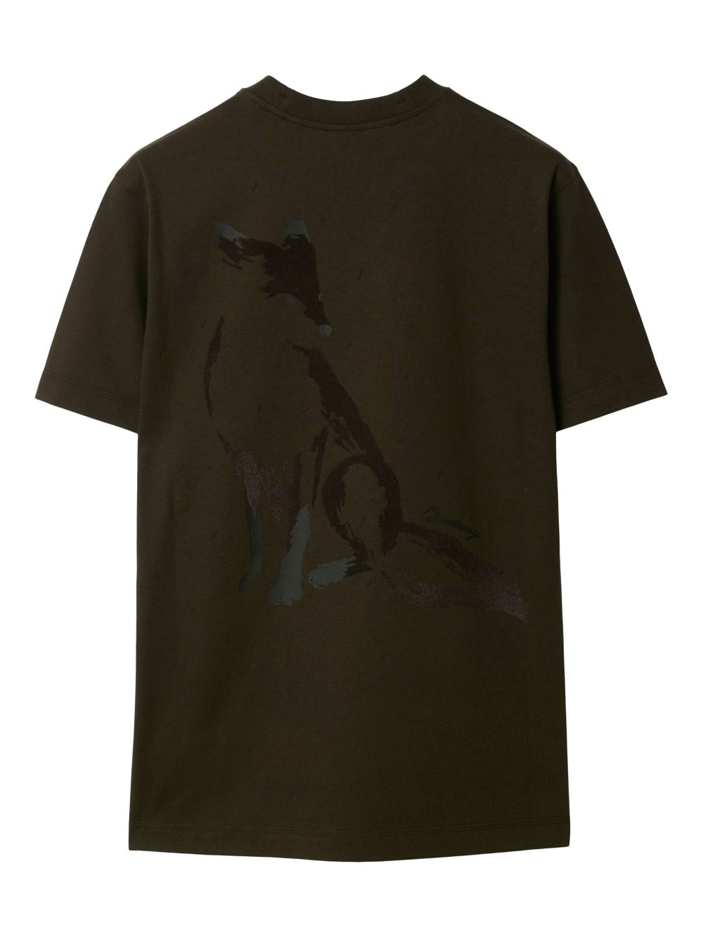 Burberry fox-print cotton T-shirt Men