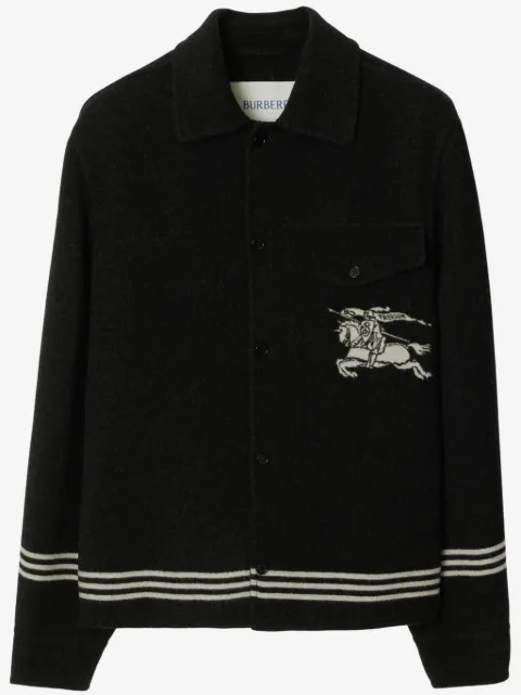 Burberry EKD Hemdjacke aus Wolle