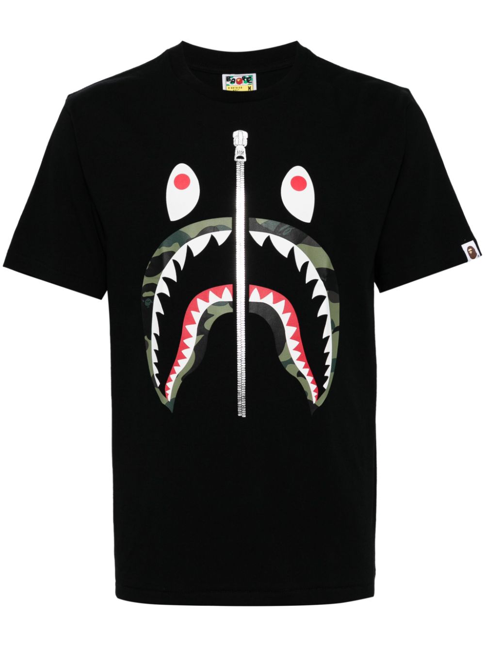 A BATHING APE® graphic-printed cotton t-shirt - Black