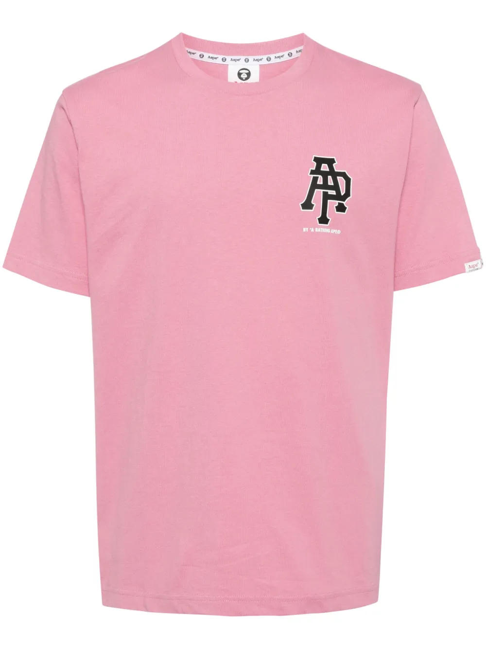 AAPE BY *A BATHING APE® T-shirt con stampa grafica - Rosa