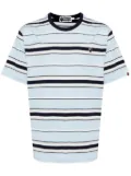 A BATHING APE® stripe T-shirt - Blue