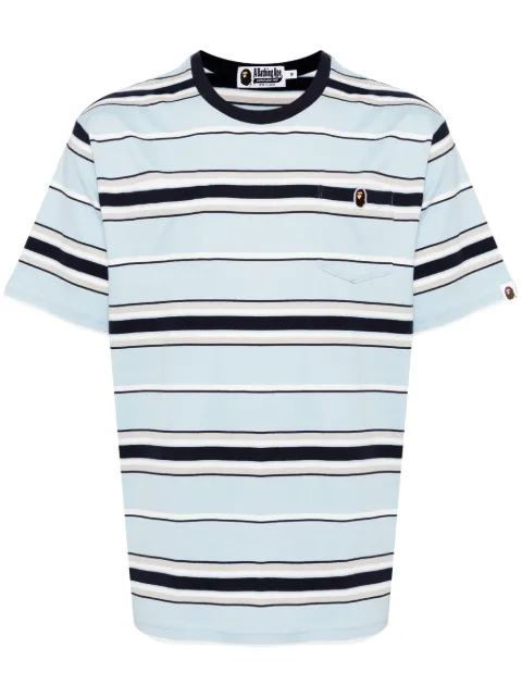 A BATHING APE® stripe T-shirt