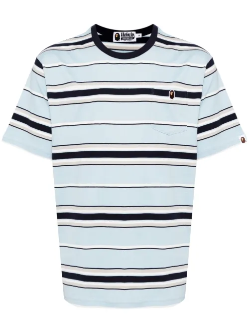 T-shirt à bandes rayées - A BATHING APE® - Modalova