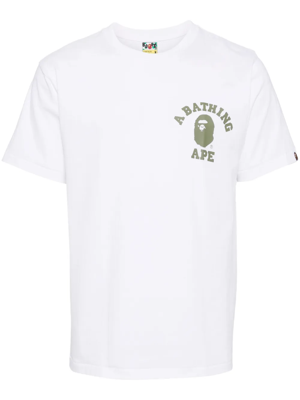 A BATHING APE® printed T-shirt | White | Image 1