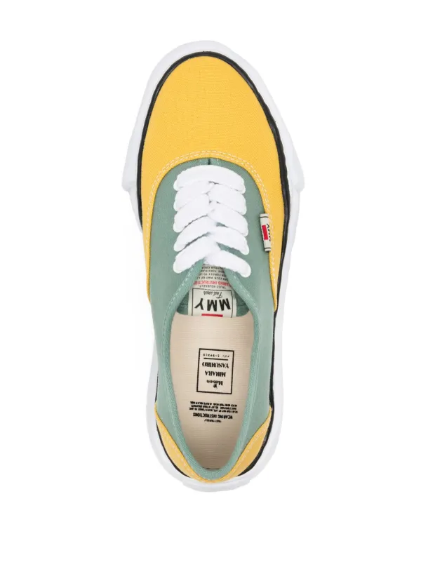 Maison MIHARA YASUHIRO Baker low-top Sneakers | Green | FARFETCH
