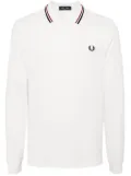 Fred Perry twin tipped polo shirt - White