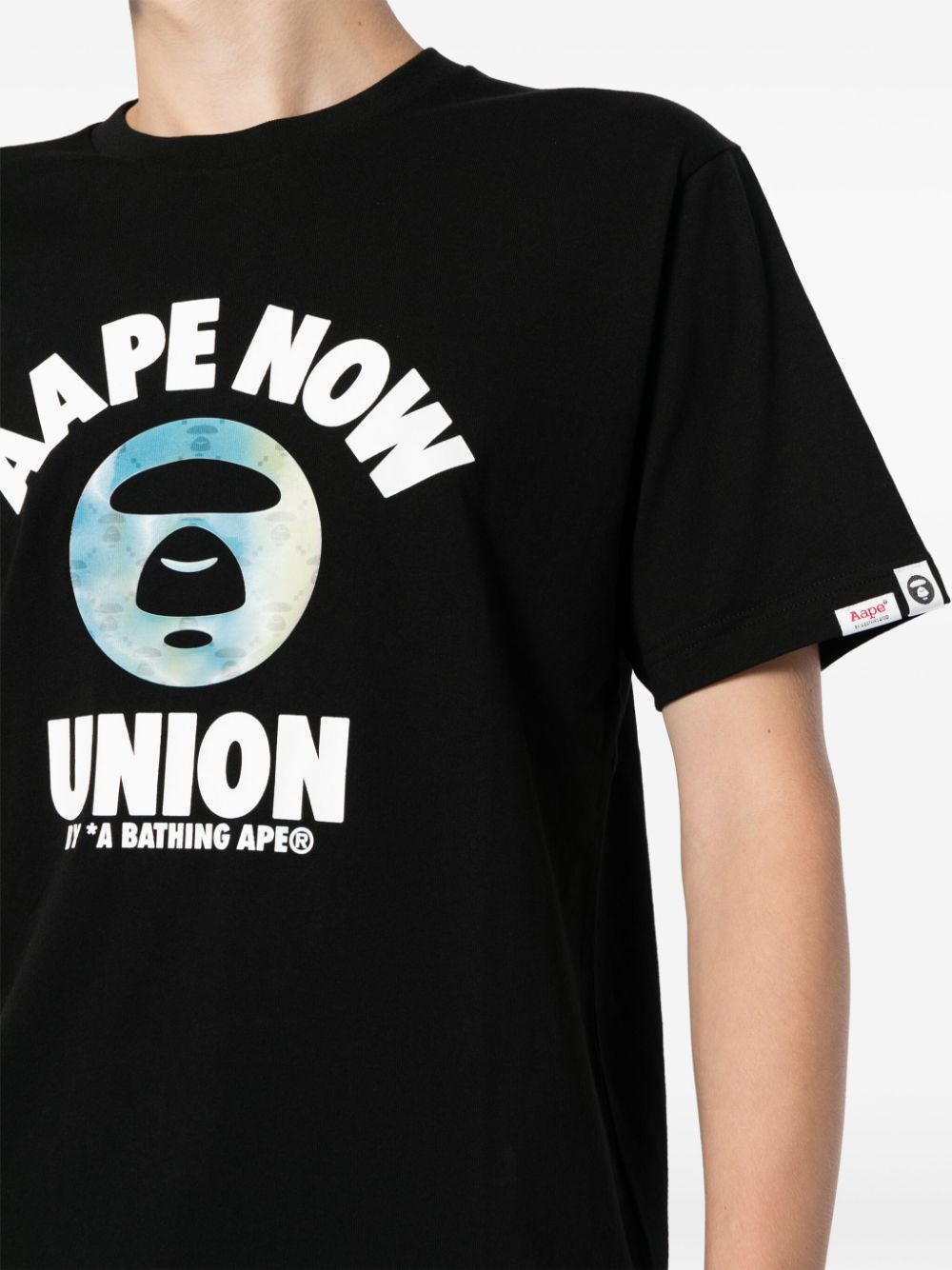 AAPE BY *A BATHING APE graphic-print cotton T-shirt Men