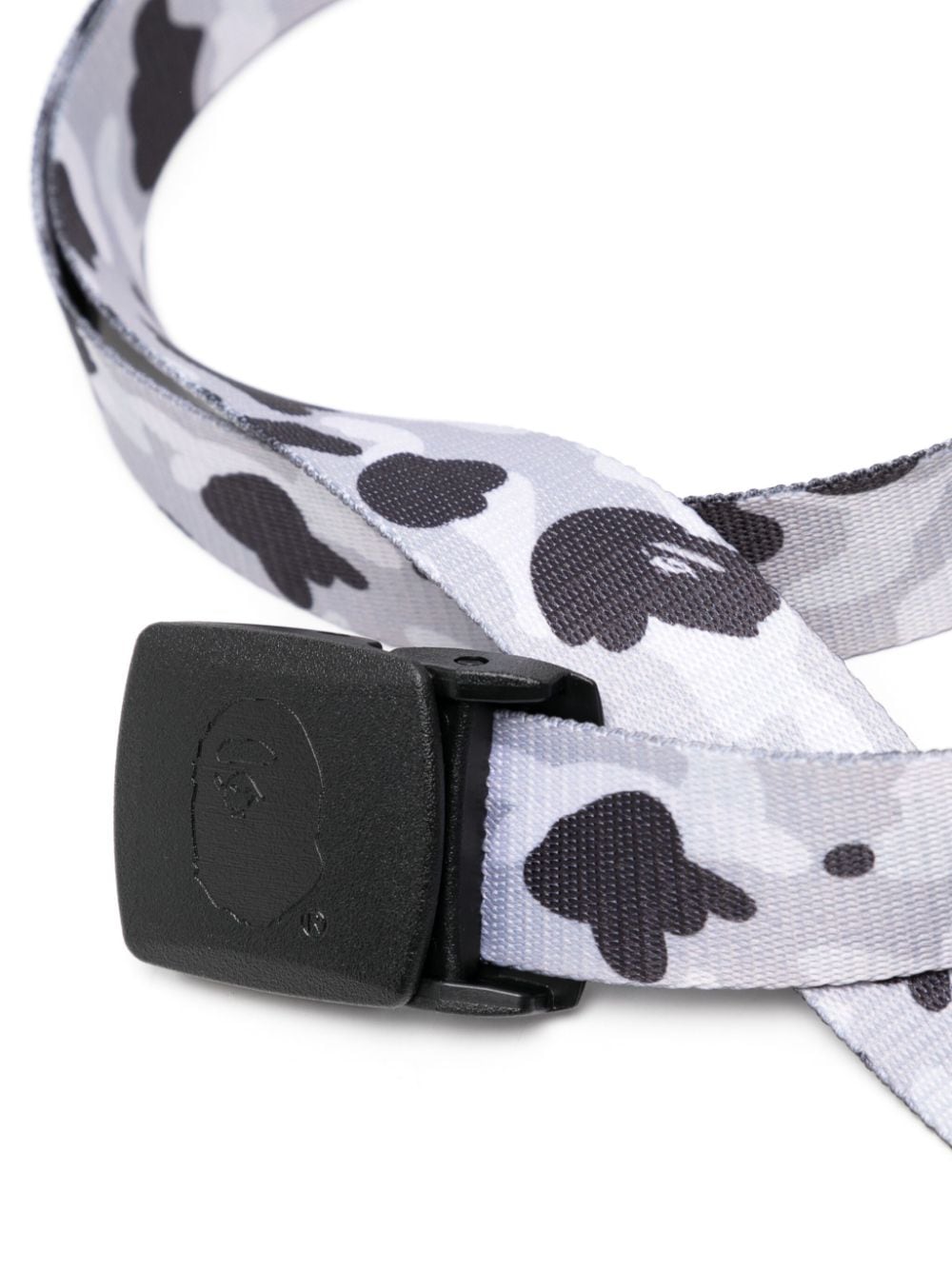 A BATHING APE® Riem met camouflageprint - Grijs