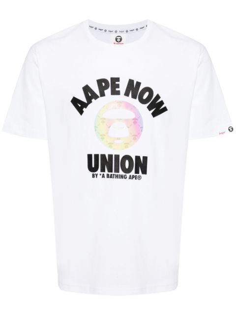 AAPE BY *A BATHING APE graphic-print cotton T-shirt Men