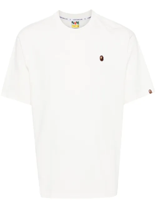 T-shirt en coton à logo appliqué - A BATHING APE® - Modalova