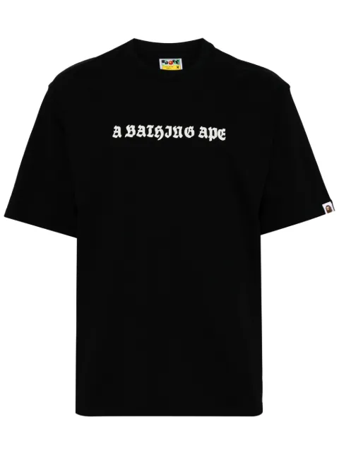 A BATHING APE® logo-printed cotton T-shirt