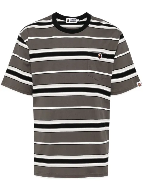 A BATHING APE® stripe T-shirt