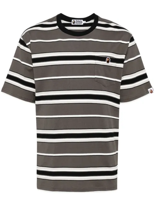 T-shirt à bandes rayées - A BATHING APE® - Modalova