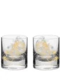 Shanghai Tang Dragon two-piece whiskey glass set - Gold