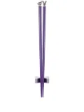 Shanghai Tang Chinese Zodiac rabbit chopsticks - Purple