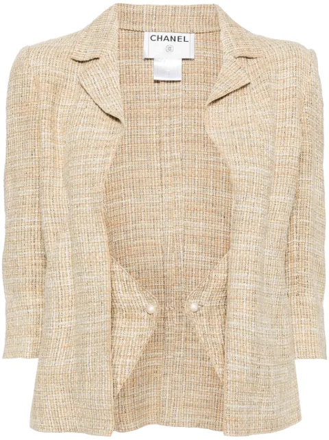 CHANEL Pre-Owned 2003 tweed jacket