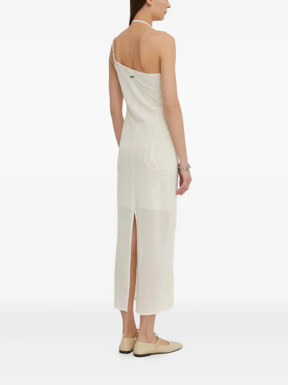 Won Hundred Mouwloze midi-jurk Beige