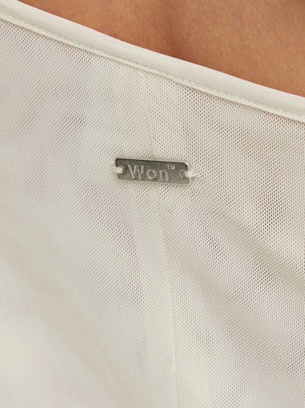 Won Hundred Mouwloze midi-jurk Beige