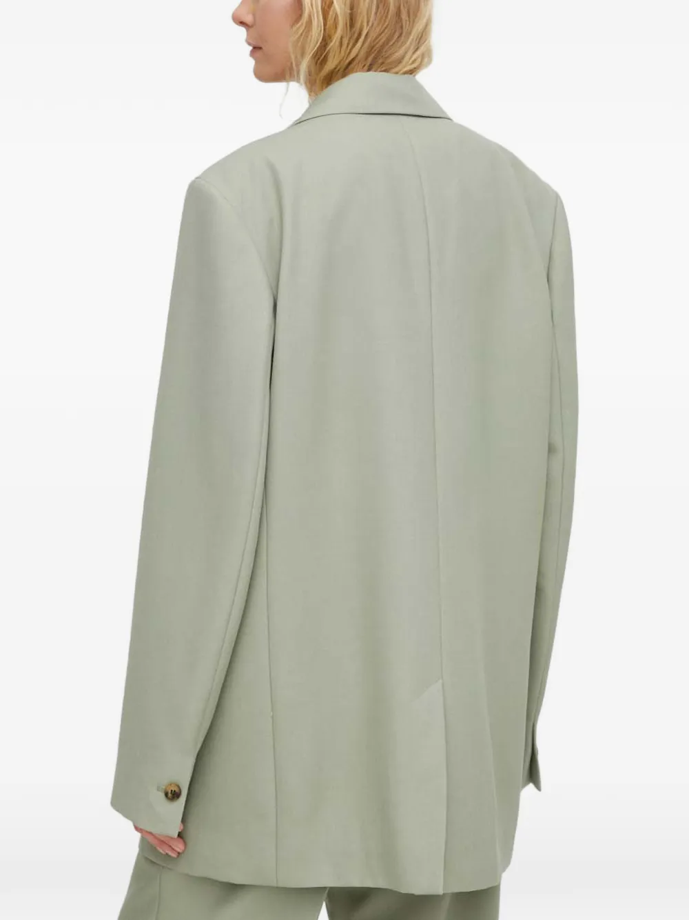  Won Hundred Buttoned Pocket Blazer - Green 