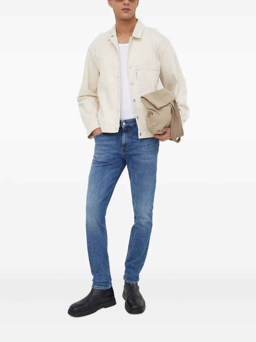 Won Hundred pocket-detail button-up jacket | Shirt Jackets | Image 2