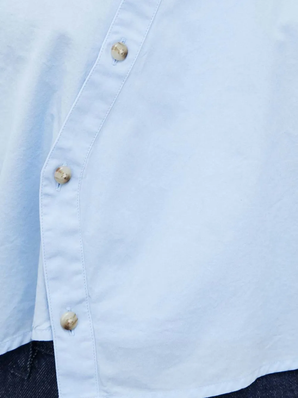 Won Hundred Linnen blouse Blauw