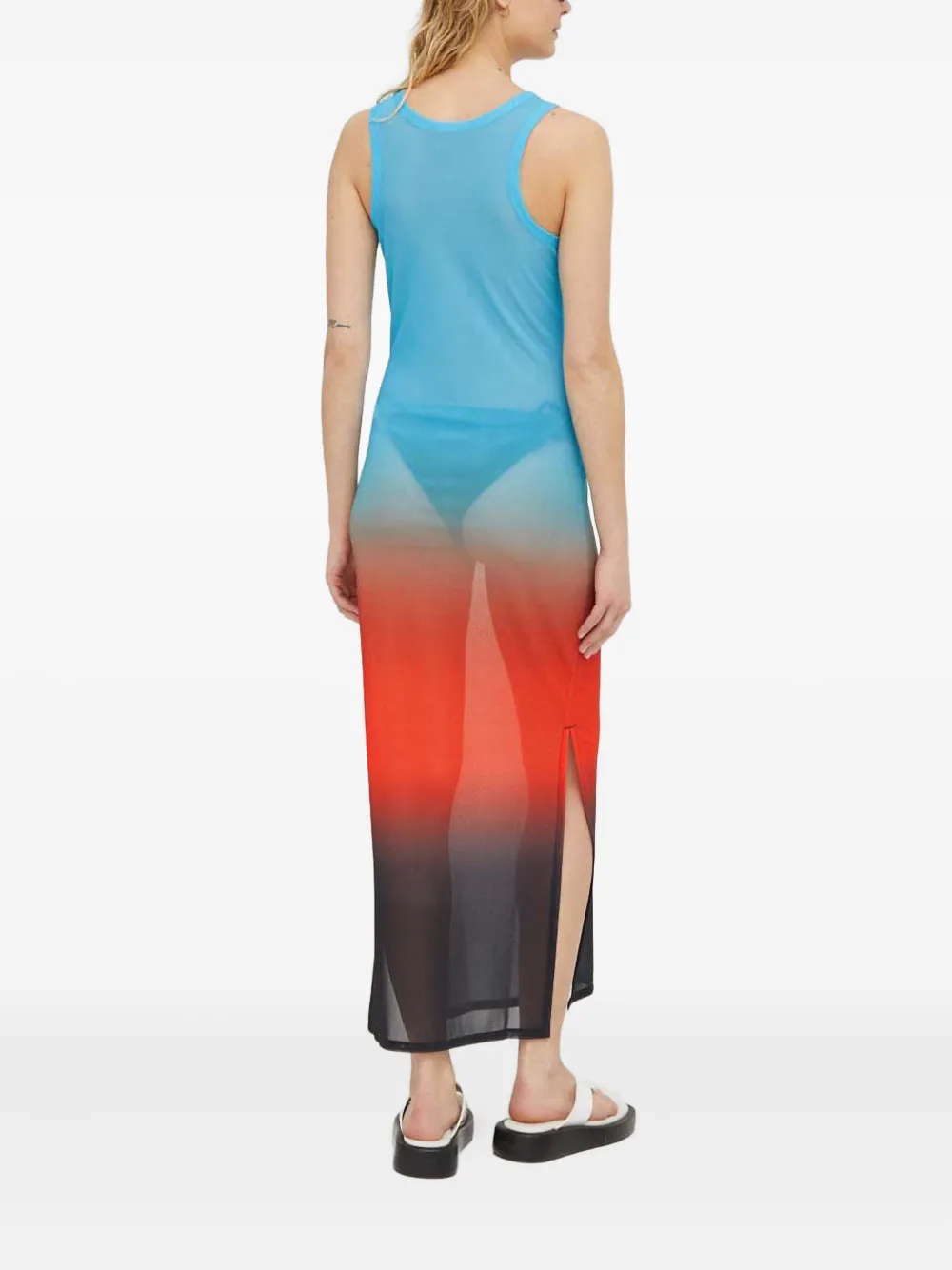 Won Hundred Mouwloze jurk Blauw