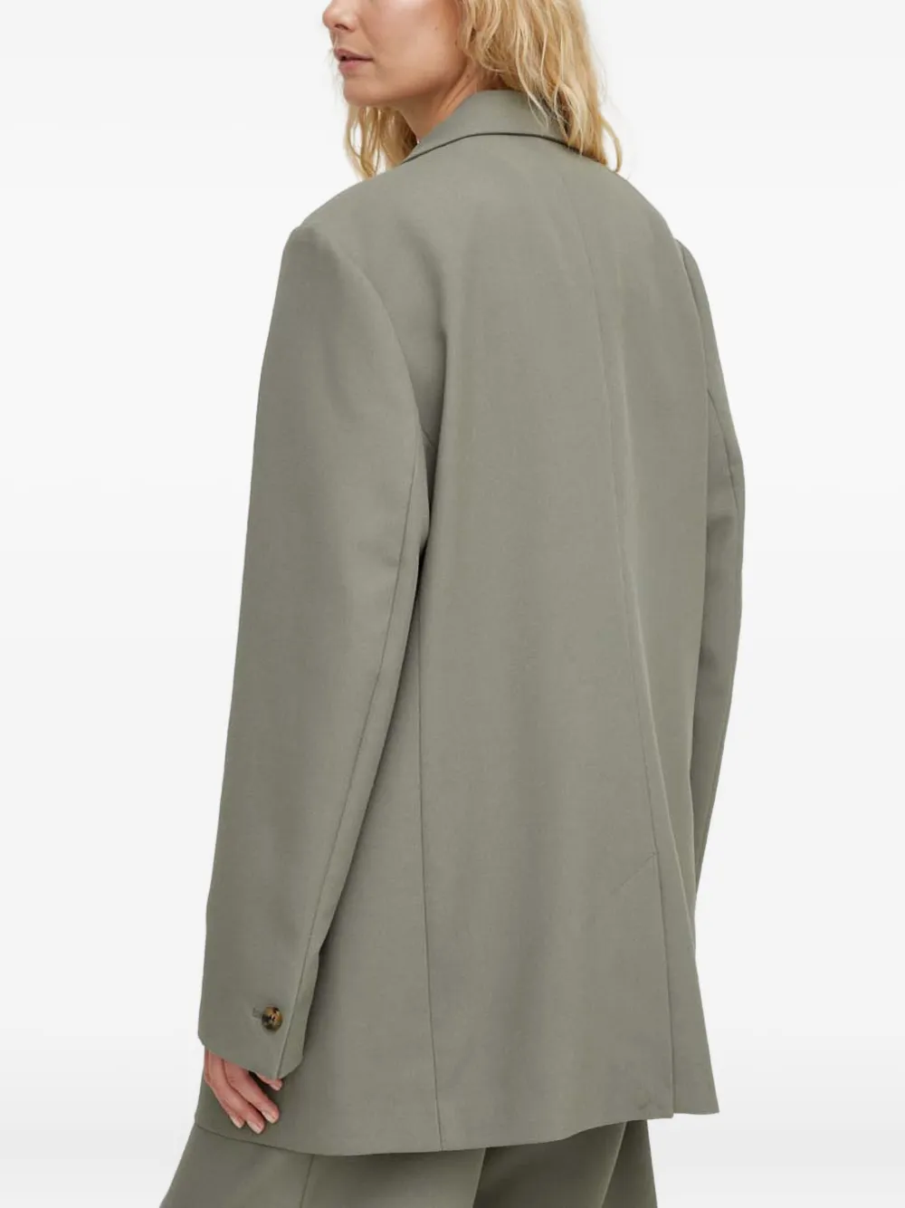Won Hundred Blazer met knoopsluiting Groen