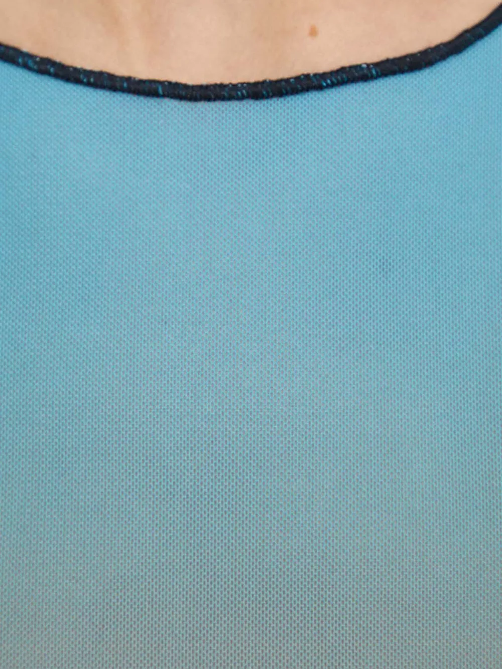 Won Hundred Top met lange mouwen Blauw