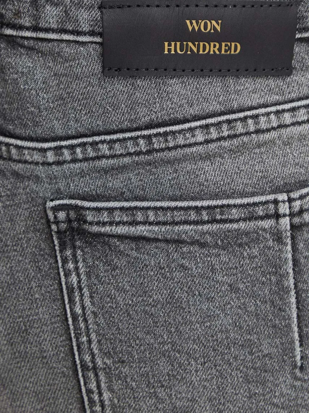Won Hundred Broek met logopatch Grijs
