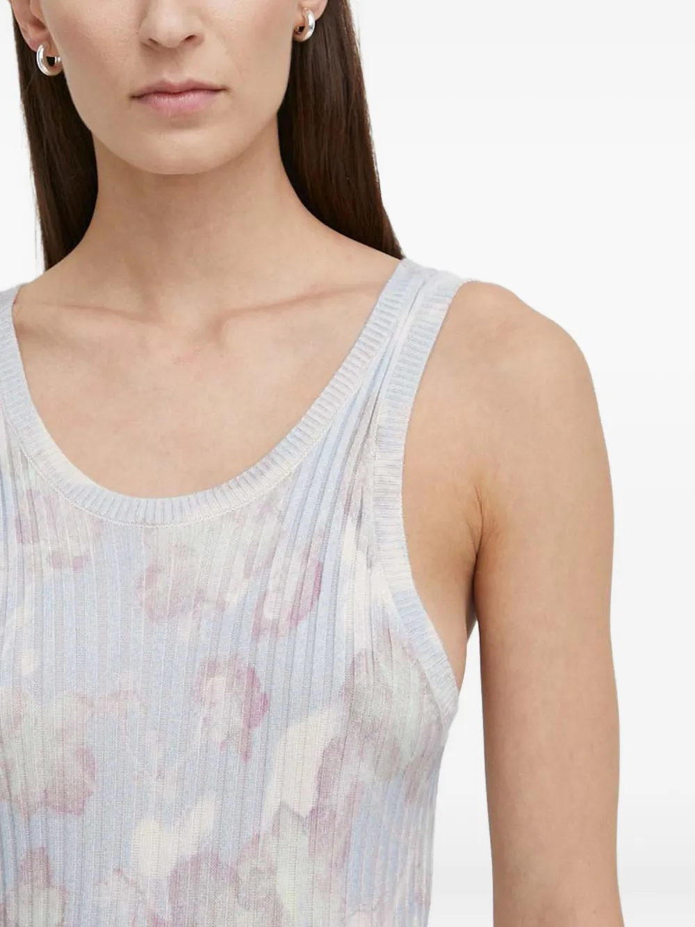 Won Hundred Maxi-jurk met bloemenprint Blauw