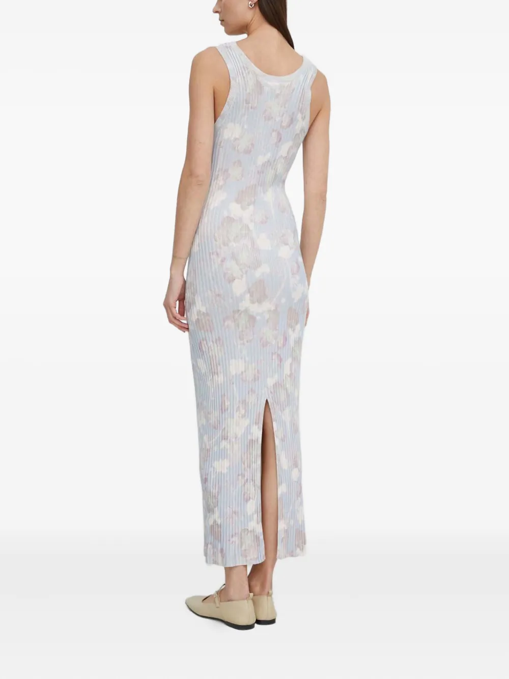 Won Hundred Maxi-jurk met bloemenprint Blauw