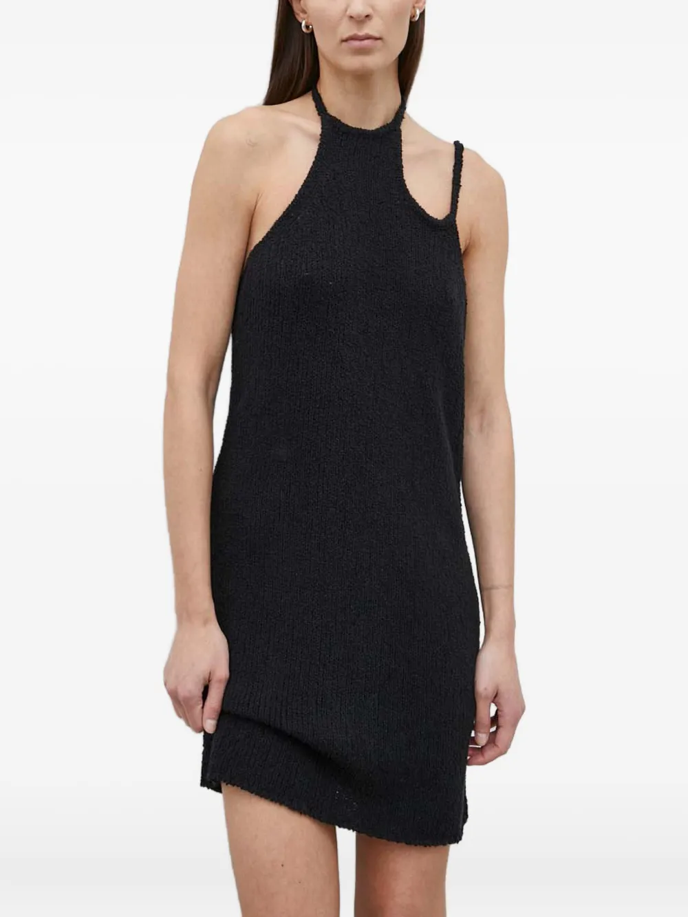 Won Hundred robe courte à découpe | noir | Image 1