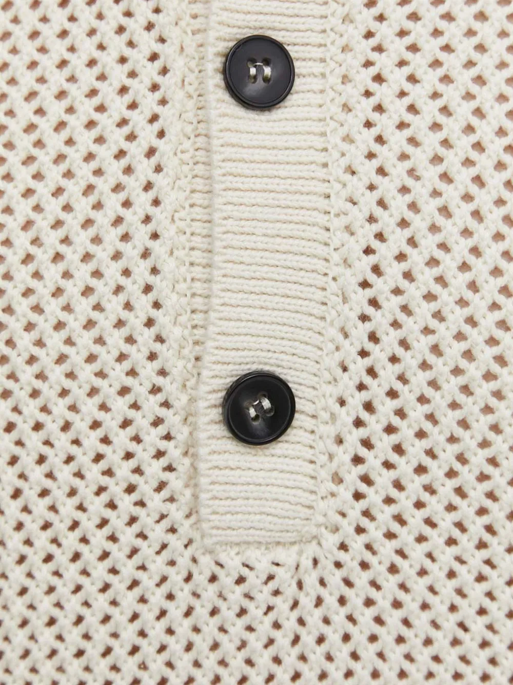 Won Hundred Poloshirt met knoopsluiting Wit