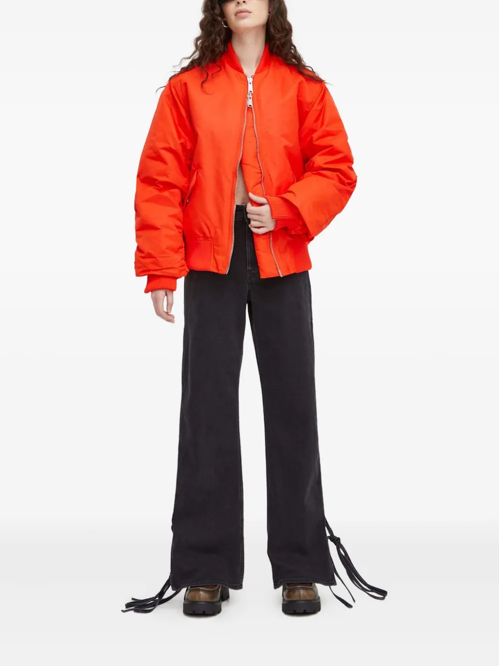Won Hundred split-tie trousers - Grijs