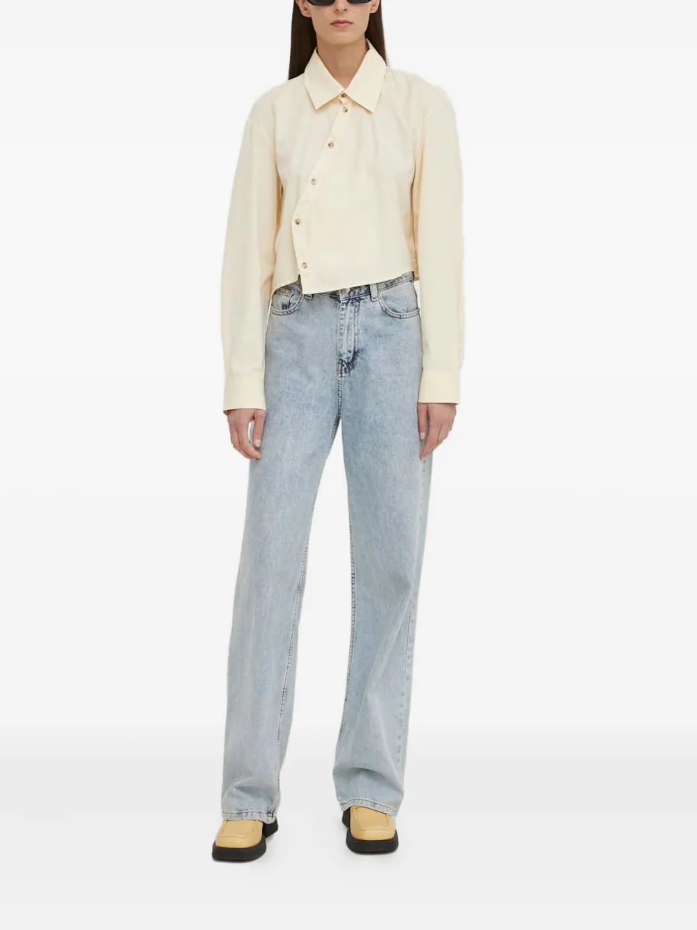 Won Hundred button-up shirt - Beige