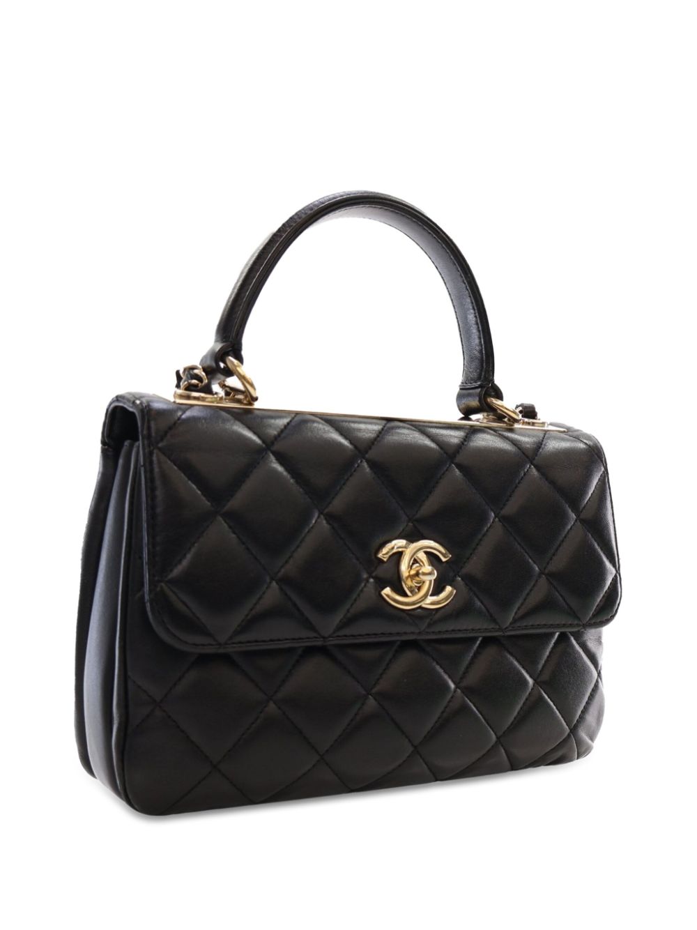 Cheap HOT SALE CHANEL 2014-2015 Small Lambskin Trendy CC Flap satchel Women