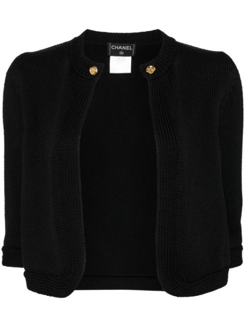 HOT SALE CHANEL 1999 wool cardigan Women